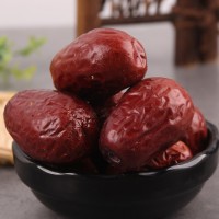 新疆紅棗大量批發(fā)和田大棗散裝500克江湖地?cái)偧t棗圈香脆棗干片
