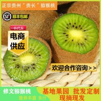 修文獼猴桃果園采摘中果整箱10斤裝一件代發(fā) 奇異果批發(fā)維C水果