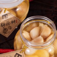 包郵 香與甜蒜糖蒜瓶裝480g*12壇 眉山泡大蒜脆口咸菜開味下飯菜