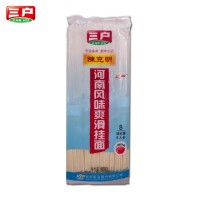 三戶克明山西風(fēng)味柳葉面（塑包）800g 勁道爽滑 各種地方特色掛面