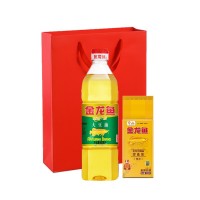 金龍魚米面油套餐配禮袋調(diào)味雜糧宣傳促銷品集采批發(fā)婚慶拌手禮