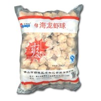 千年記龍蝦丸2.5kg球火鍋燒烤關東煮麻辣燙魚丸魚蛋冷凍食品廣東