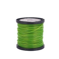 2.4*100m綠色線軸圓形尼龍打草繩 線軸割灌機(jī)打草機(jī)割草線批發(fā)