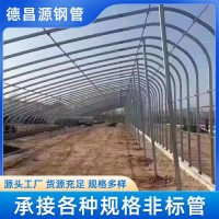 鍍鋅圓管大棚鋼管熱鍍鋅管3寸管薄壁Q235鋼管種植棚 養(yǎng)殖棚批發(fā)