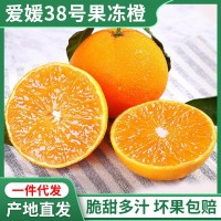 四川愛媛38號果凍橙9斤大果甜手剝橙子孕婦當季新鮮水果柑橘整箱