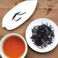 浙江新茶口感鮮爽九曲紅梅紅茶散裝明前久泡茶香濃郁色澤烏亮茶葉