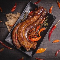 休閑肉類小零食烤脖香辣烤脖真空獨(dú)立小包裝48g/袋批發(fā)一件代發(fā)