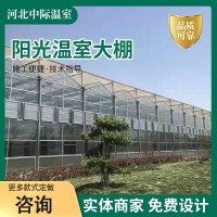 智能連棟玻璃大棚設(shè)計(jì)生態(tài)花卉養(yǎng)殖陽(yáng)光保溫玻璃大棚