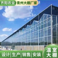 溫室大棚骨架 全套生態(tài)園餐廳連棟薄膜大棚 熱鍍鋅鋼管玻璃溫室