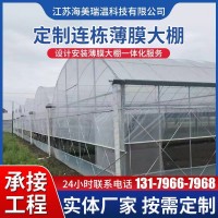 連棟薄膜溫室大棚 熱浸鋅連體外遮陽(yáng)溫室大棚 內(nèi)遮陽(yáng)蔬菜花卉大棚