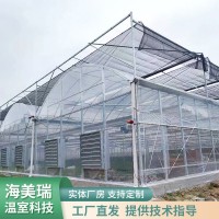 外遮陽(yáng)連棟大棚溫室大棚骨架瓜果蔬菜種植棚連棟薄膜溫室大棚