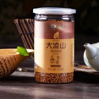 苦蕎茶四川大涼山黑苦蕎茶 特產(chǎn)級濃香型正品罐裝包郵320g