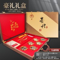長白山人參禮盒 參寶閣東北特產(chǎn)林下參五寶套裝年貨會(huì)銷禮品批發(fā)