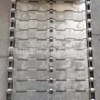 廠家生產(chǎn)工業(yè)用重型不銹鋼輸送鏈板 節(jié)距50.8加厚不銹鋼輸送鏈板