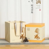 福鼎白茶葉芽泉古法回歸圓滿2019年壽眉龍珠400克白茶