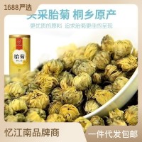 憶江南花茶 花草茶 桐鄉(xiāng)胎菊浙江白菊花 菊花茶50g 廠家直銷