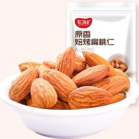 焙盈巴旦木仁美國NPX級(jí)扁桃仁100g每日?qǐng)?jiān)果原料原味烘烤熟扁桃仁