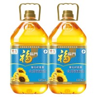 【中糧 福臨門直營】福臨門 葵花籽原香食用調(diào)和油 5L桶 包郵