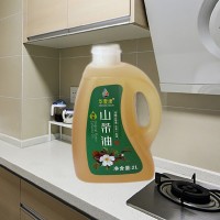 華夏康茶油2L純山茶油家用裝一級(jí)食用油月子油茶籽油廠家直銷(xiāo)批發(fā)