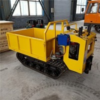 水田稻田座駕式履帶運(yùn)輸車 農(nóng)用拉貨車 水陸兩用液壓翻斗車