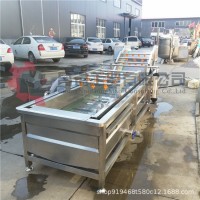 加工定制茼蒿洗菜機 氣泡沖浪噴淋臭氧洗果機 昌諾工貿(mào)