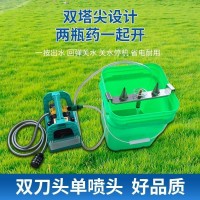 全自動(dòng)無人機(jī)農(nóng)用打藥充電式洗瓶器開瓶器5孔噴頭高壓沖洗新款