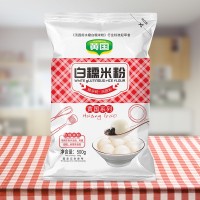 黃國糧業(yè)糯米粉水磨家用純1斤烘焙麻小包裝團粉餅粉