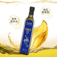 亞麻籽油冷榨瓶裝750ml亞麻籽油食用油家用亞麻籽月子食用油批發(fā)