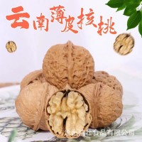 云南紙品核桃皮薄核桃干果新核桃原味核桃干核桃零食堅果
