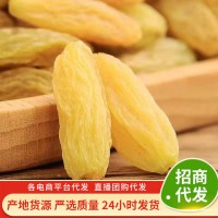 葡萄干大顆粒提子干批發(fā)500g 樹上黃綠干葡萄蜜餞果干零食葡萄干
