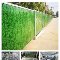 江蘇施工工地圍擋建筑工程彩鋼板圍擋廠家