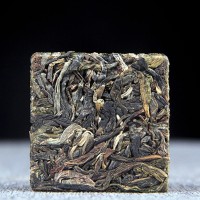 批發(fā)云南普洱薄片茶小方磚冰島生茶沖泡方便一次一顆易武熟茶小沱
