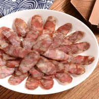周拜拜江蘇蘇北鹽城土特產農家正宗濱海香腸即食純豬肉五香調味250g