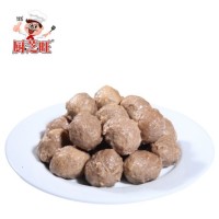 速凍汕頭手打牛肉丸半成品火鍋食材麻辣燙串串湯粉關(guān)東煮燒烤食材