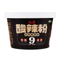 程校長(zhǎng)經(jīng)典升級(jí)款紅薯酸辣粉195克大桶裝9包料速食沖泡即食代餐粉