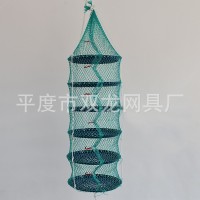跨境出口韓國牡蠣成品籠單絲有結網可折疊水產牡蠣扇貝養(yǎng)殖網籠
