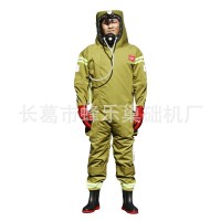 連體馬蜂服四風(fēng)扇防蜂服爬樹專用耐磨胡蜂衣帆布抓蜂防護衣服全套