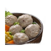 正宗潮汕鵝肉丸火鍋燒烤食材麻辣燙關(guān)東煮獅頭鵝肉丸子供應(yīng)批發(fā)