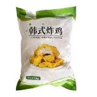 韓式炸雞半成品2斤裝炸雞塊油炸小吃發(fā)夜市擺攤小吃整箱批發(fā)包郵