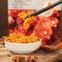 定制內(nèi)蒙古特產(chǎn)零食小吃75g燒烤味牛肉筋即食牛肉零食OEM貼牌加工