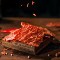【經銷】王福記酥香豬肉脯100g靖江特產香脆原味香辣豬肉干類零食