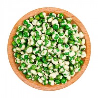 優(yōu)爾原味香辣蒜香奧爾良燒烤多口味豌豆炒貨休閑零食批發(fā) 5kg*2