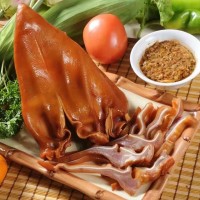 廠家直銷零售批發(fā) 味美源五香鹵豬耳 真空包裝開袋即食 豬耳熟食