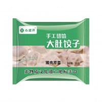 速凍餃子批發(fā)手工餃子西芹鮮肉餃子早餐半成品商用源頭工廠直發(fā)