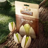 【三只松鼠_開心果30g】健康休閑零食堅(jiān)果干果炒貨每日堅(jiān)果