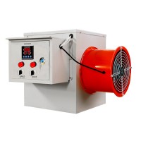 大功率工業(yè)電暖風機 廠房畜牧養(yǎng)殖熱風爐 大棚烘干設備電加熱設備