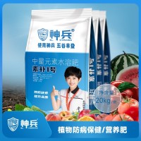 山東神兵中微量元素水溶肥大棚種植專用農(nóng)業(yè)級(jí)顆粒水溶肥增產(chǎn)提質(zhì)