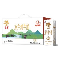 廠家直供 批發(fā)南國乳業(yè)乳鷹水牛純牛奶電商裝 200ml*12盒