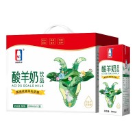 南國乳業(yè)酸羊奶飲品200ml*12盒裝兒童學生營養(yǎng)早餐酸奶