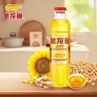 金龍魚黃金比例調和油400ml家用商超同款小瓶裝炒菜烹飪食用油